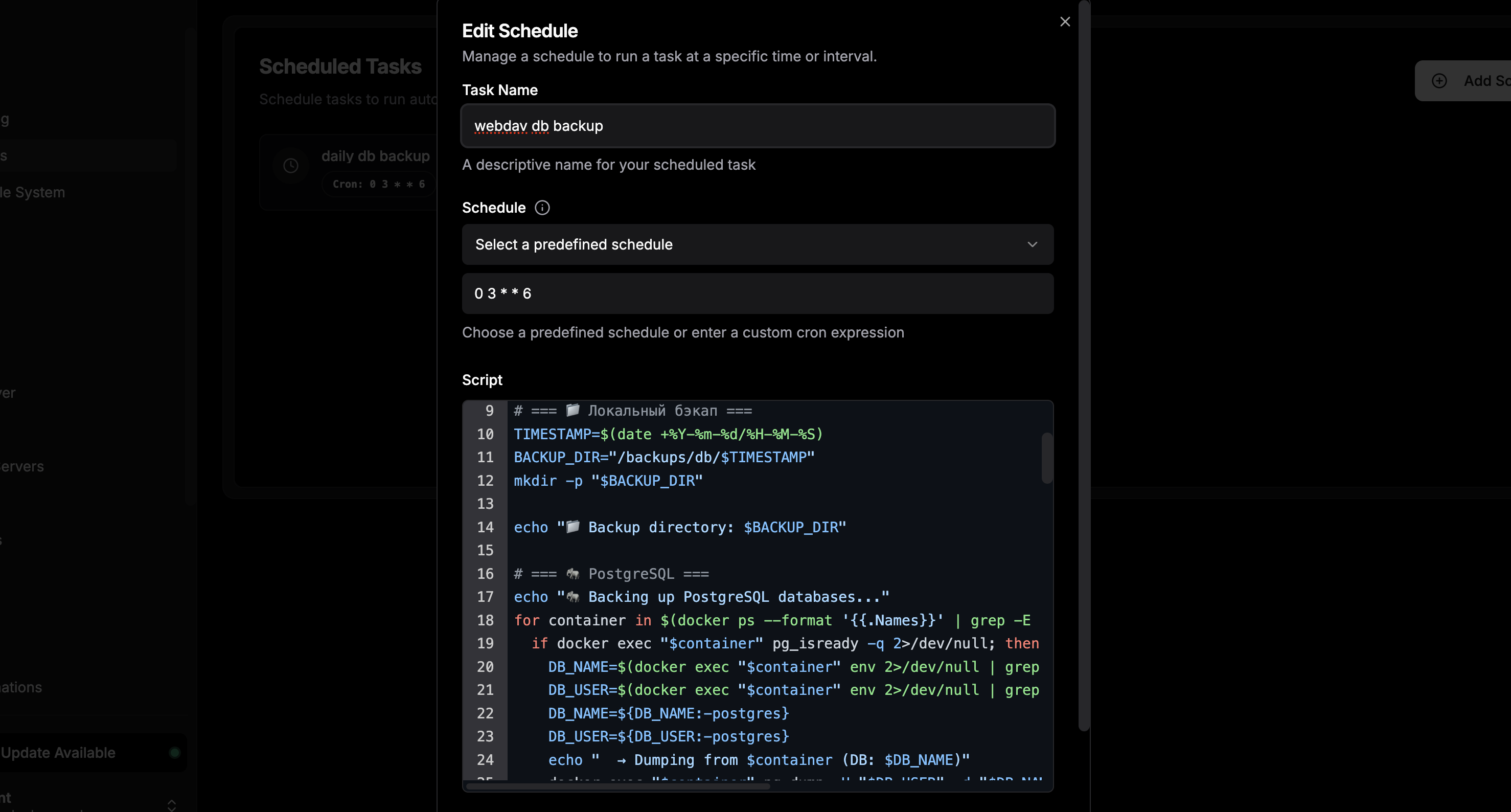 Backup System Without S3: Dokploy Schedules + WebDAV for Small Business